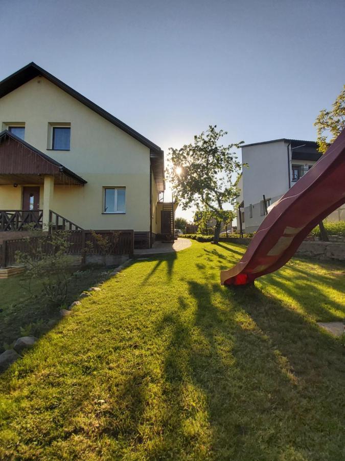 Apartments By The Lake With Fireplace Trakai Exterior photo